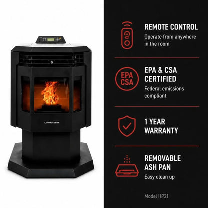 ComfortBilt HP21 Pellet Stove