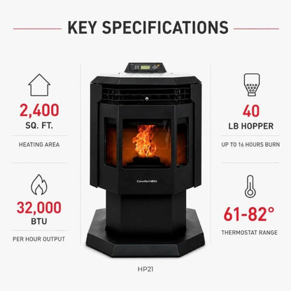 ComfortBilt HP21 Pellet Stove