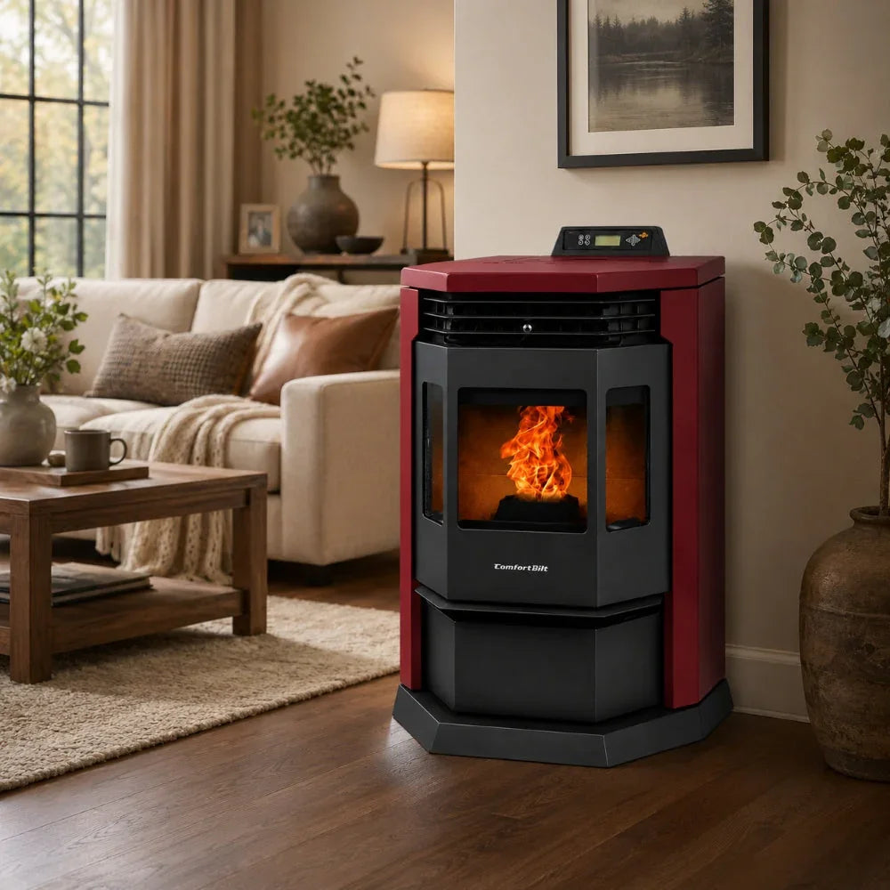 ComfortBilt HP22 Pellet Stove Burgundy  Special Buy!!!