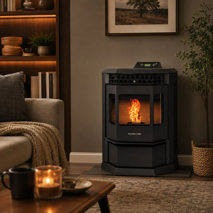 ComfortBilt HP22 Pellet Stove Black