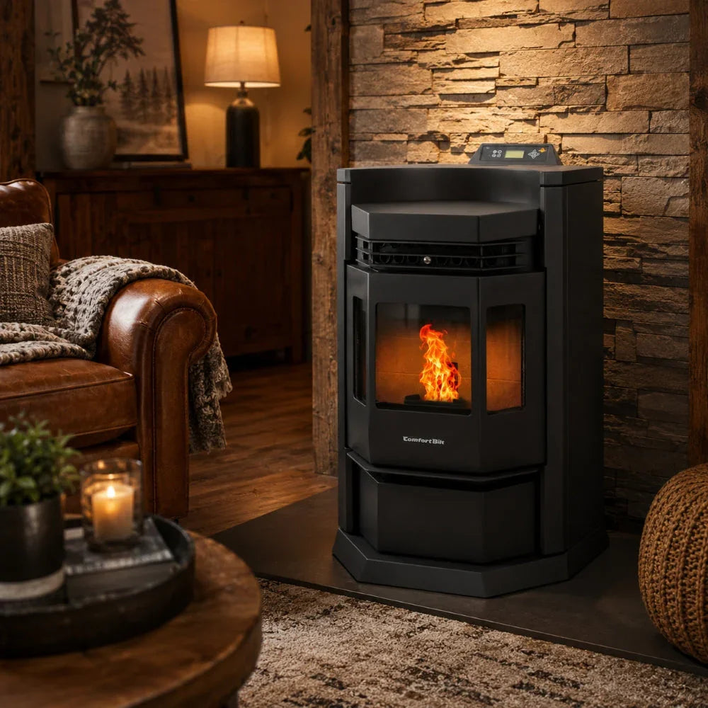 ComfortBilt HP22-N Pellet Stove Black