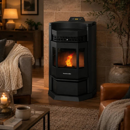 ComfortBilt HP22-N Pellet Stove Black