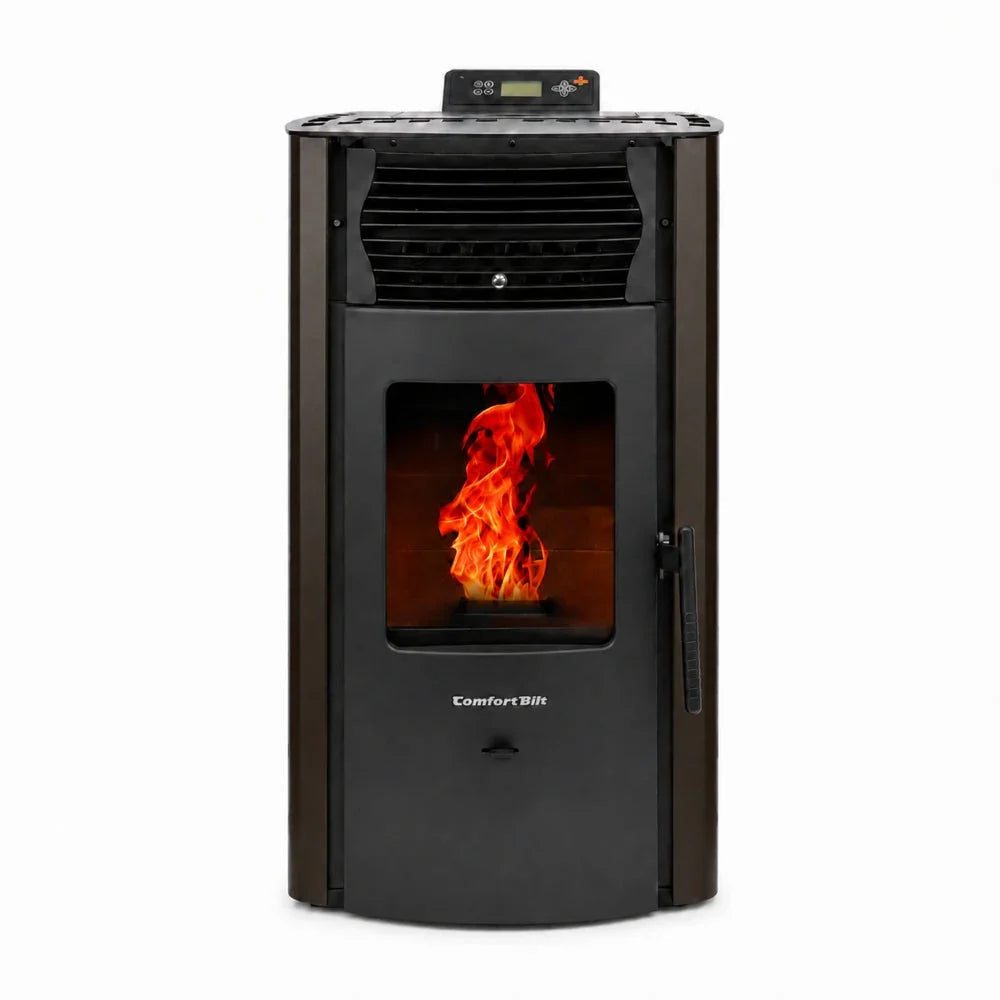 ComfortBilt HP50S Pellet Stove - Charcoal Grey/Black