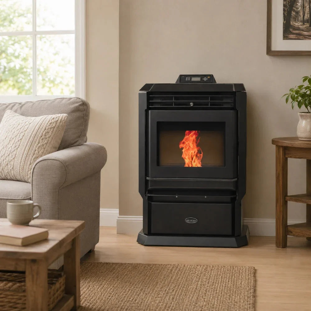 ComfortBilt HP61 Pellet Stove Charcoal