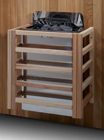 Golden Designs Kaarina Outdoor Traditional Sauna – Canadian Red Cedar Interior | GDI-8506-01 / Kaarina | 6 Person