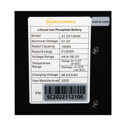 EG4-LL-S 48V 100AH 5.12kWh Server Rack Battery