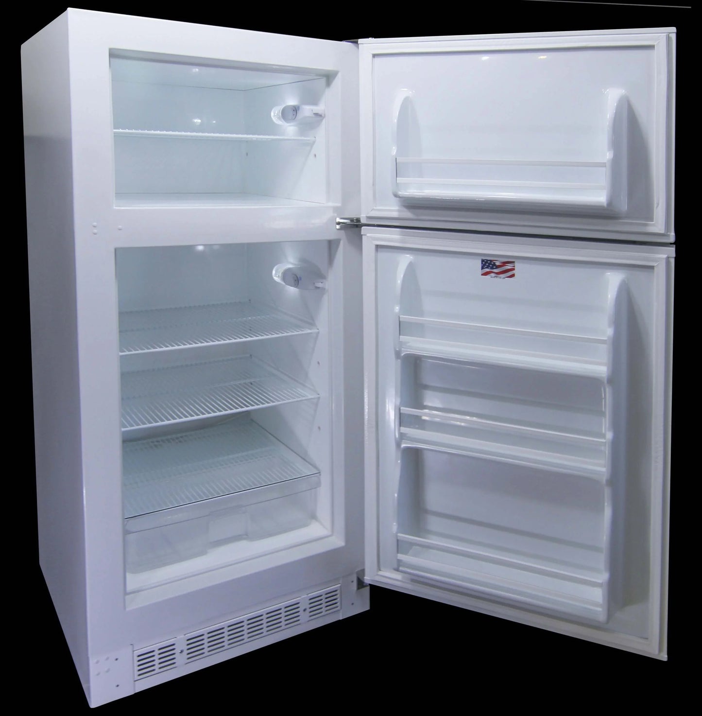 SunStar 16CU Solar/DC Refrigerator - White ST-16RF