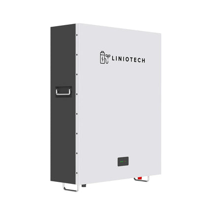 LINIOTECH 10kWh 51.2V 200Ah Lifepo4 Power Reserve Battery Storage Wall Mounted