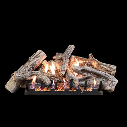 American Hearth Empire Fallen Timber Ventless Gas Log Set