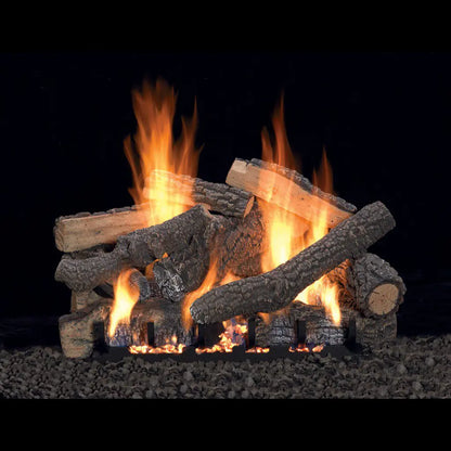 American Hearth Empire Ponderosa Refractory Ventless Gas Log Set