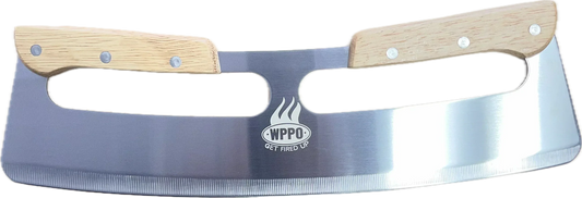 WPPO Rocker style pizza cutter 14" W/ Blade cover