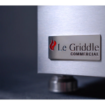 Le Griddle Commercial Series 75 Gas Griddle with 6mm Plate