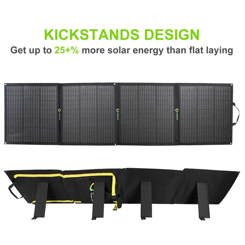 Lensun 200W Foldable Solar Panel for GoalZero, Jackery... etc Power Station