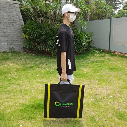 Lensun 200W Foldable Solar Panel for GoalZero, Jackery... etc Power Station