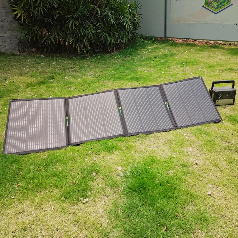 Lensun 200W Foldable Solar Panel for GoalZero, Jackery... etc Power Station