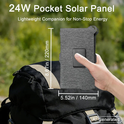 Lensun 24W Waterproof Solar Charger