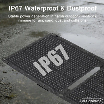 Lensunsolar 60W Waterproof Foldable Solar Panel