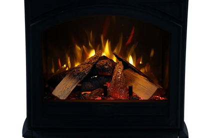 Cast Iron High Output Series E-50HO, E-70HO Freestanding Electric Fireplace