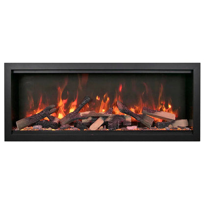 Amantii Symmetry Bespoke 60 Inch Extra Tall Indoor/Outdoor Electric Fireplace