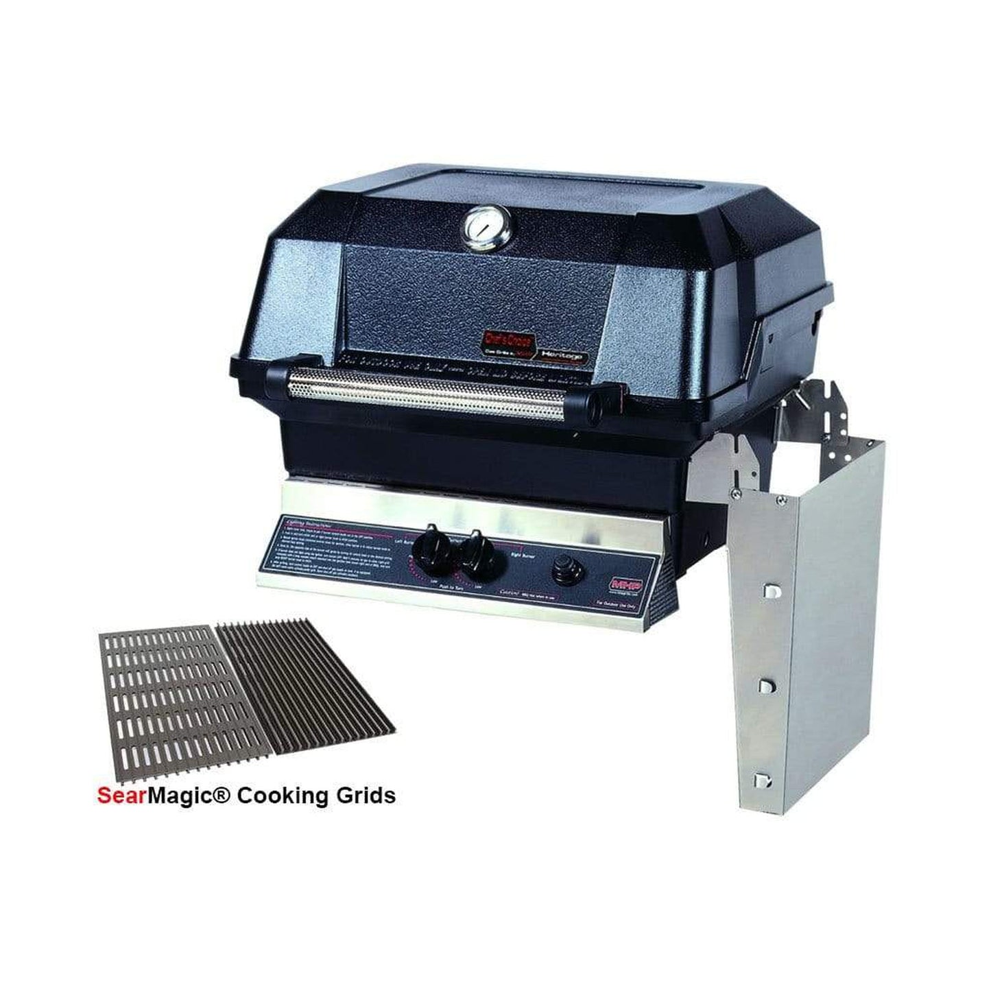 MHP JNR 4 Gas Grill Head With Stainless Steel Shelf