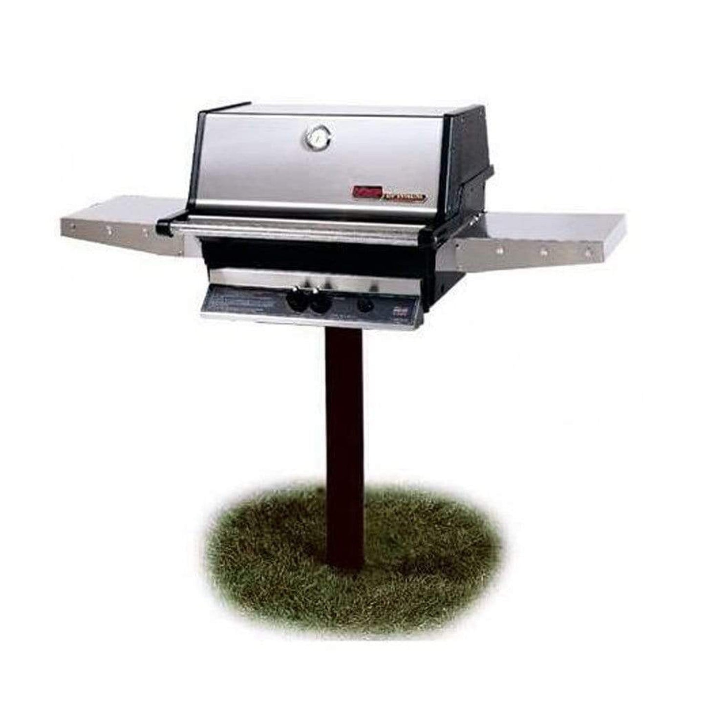 MHP TJK 2 Gas Grill Head With 2 Stainless Steel Shelves