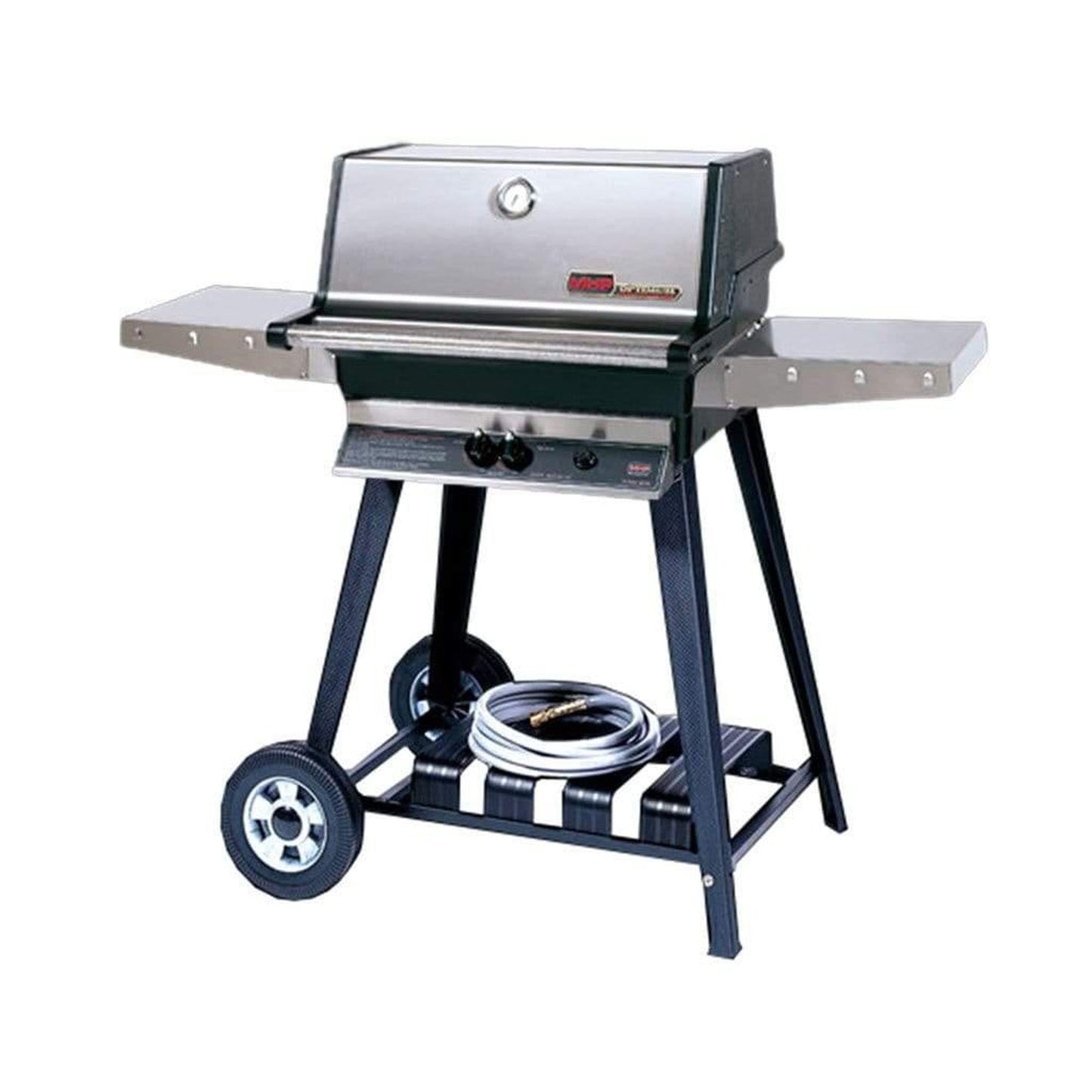 MHP TJK 2 Gas Grill Head With 2 Stainless Steel Shelves