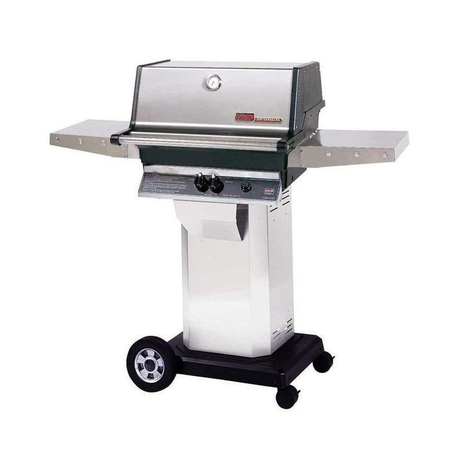 MHP TJK 2 Gas Grill Head With 2 Stainless Steel Shelves