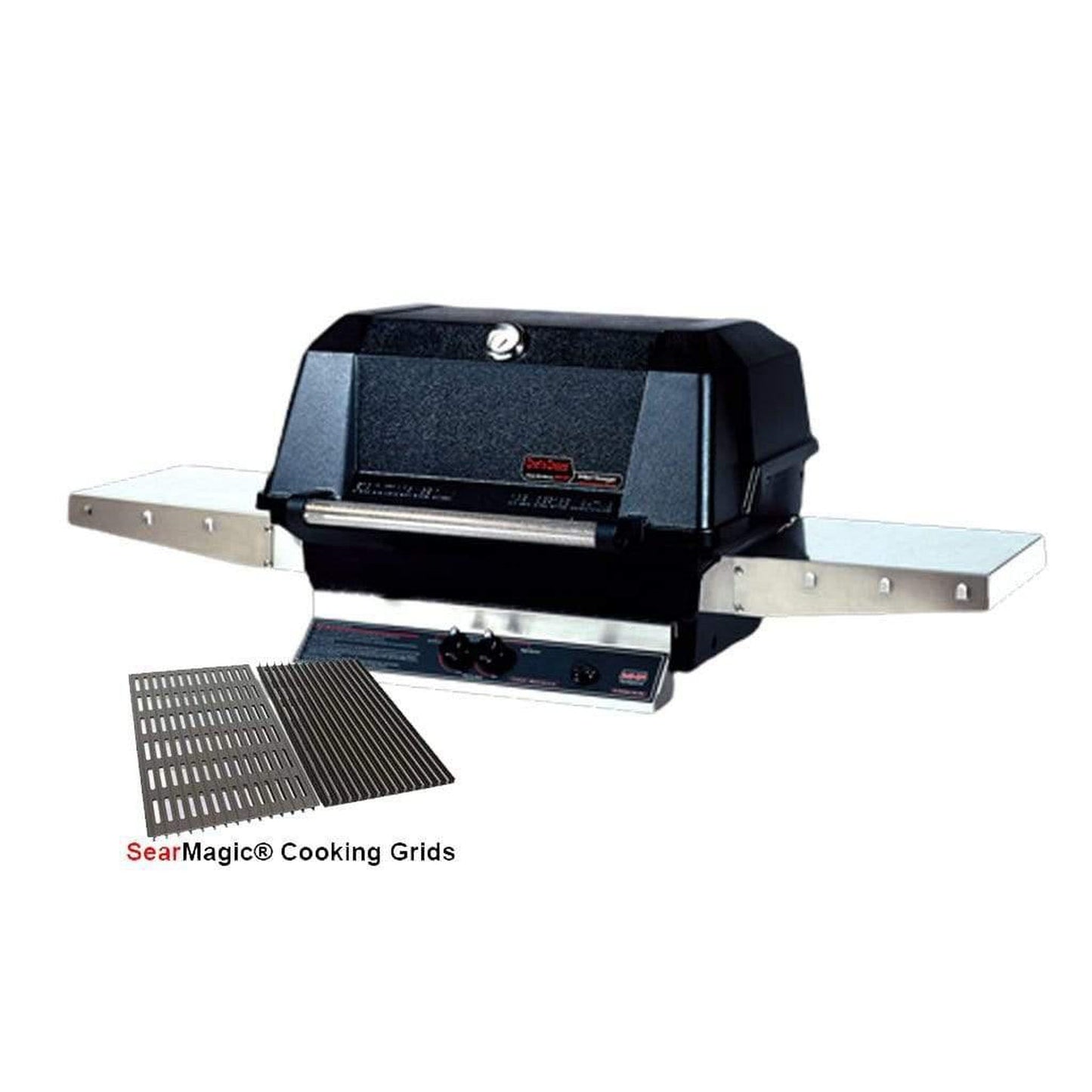 MHP WNK 4 Gas Grill Head With 2 Stainless Steel Shelves