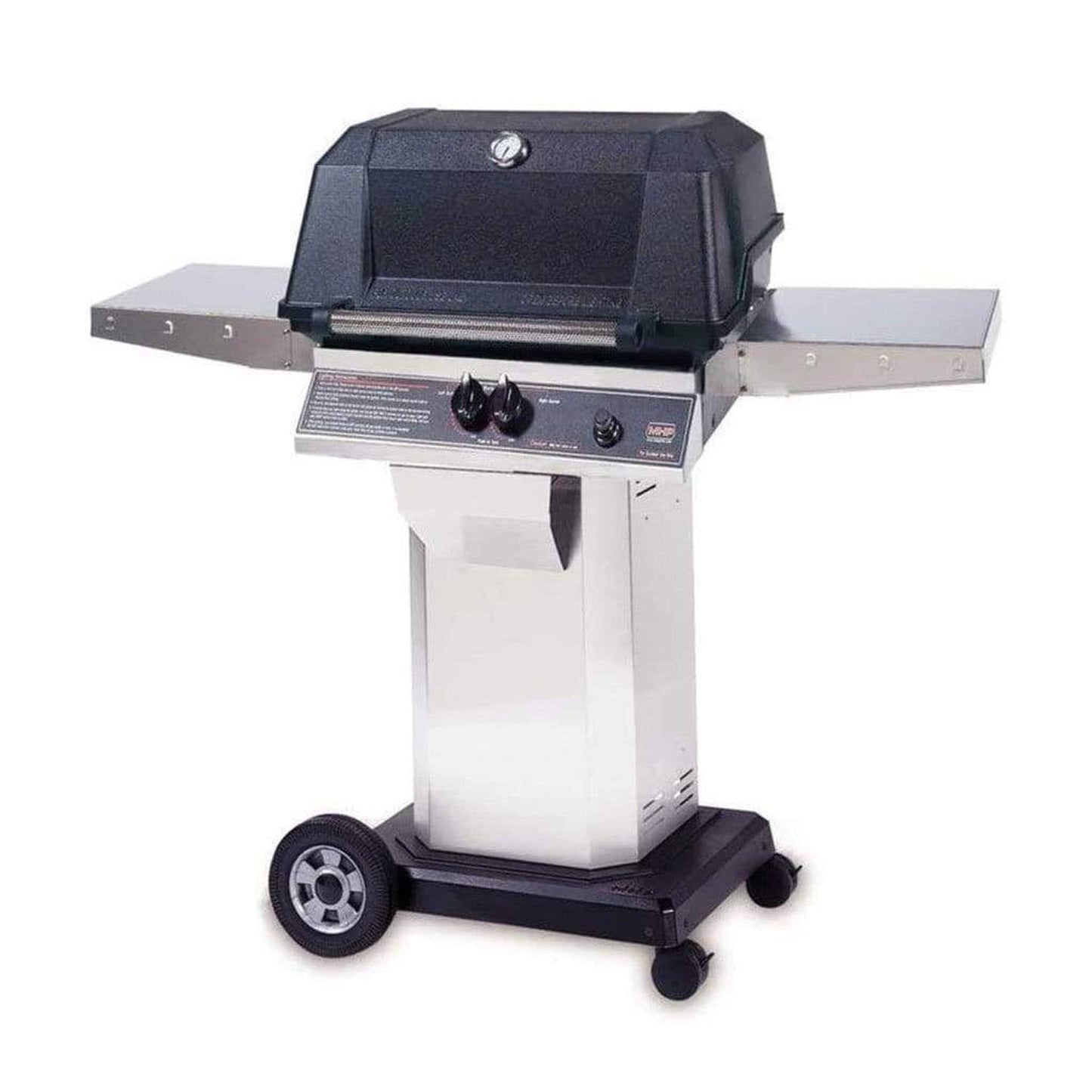 MHP WNK 4 Gas Grill Head With 2 Stainless Steel Shelves