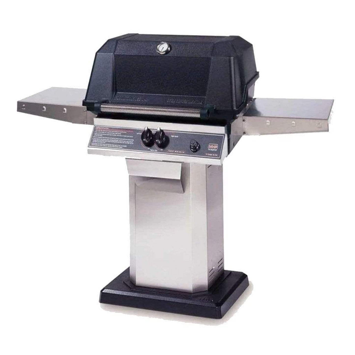 MHP WNK 4 Gas Grill Head With 2 Stainless Steel Shelves