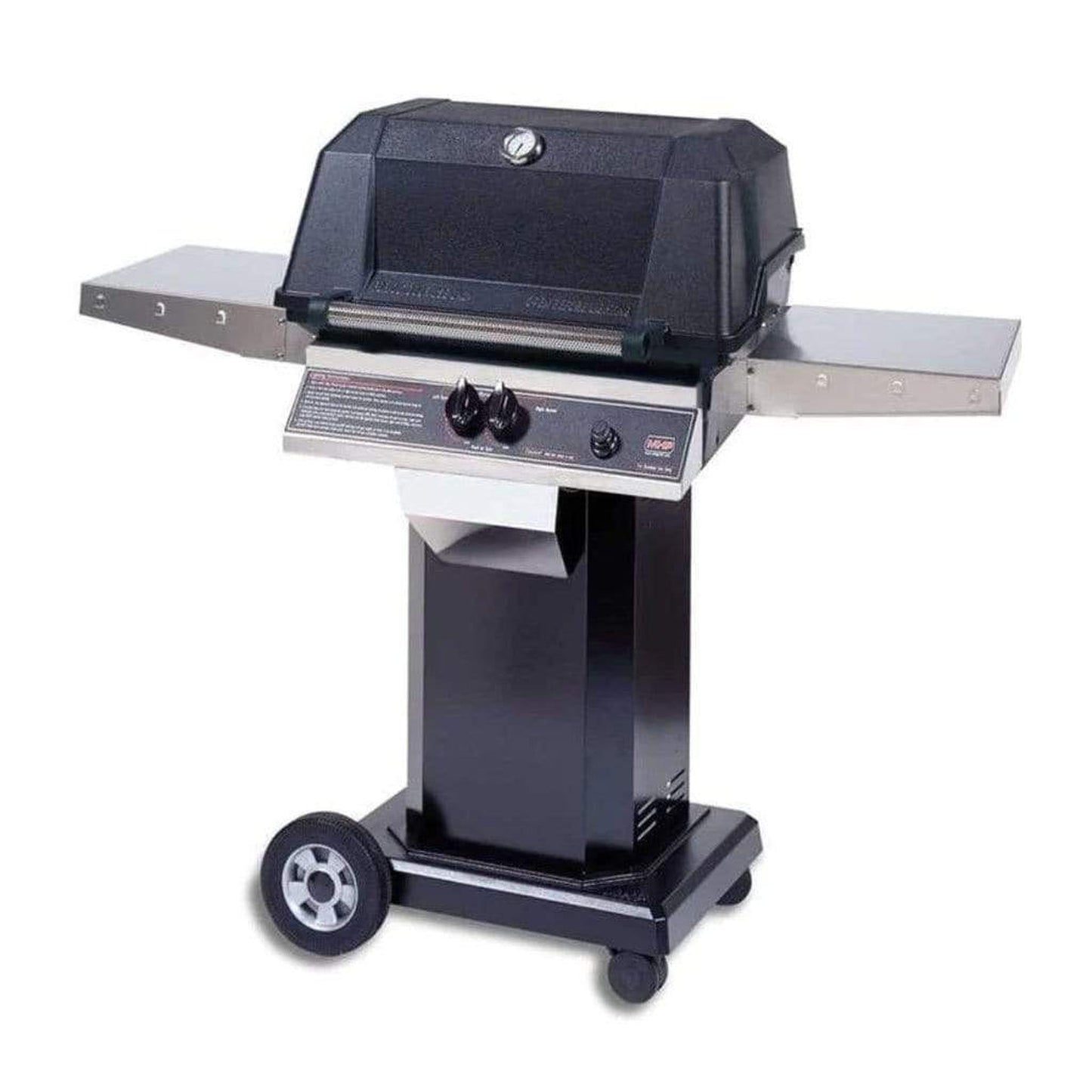 MHP WNK 4 Gas Grill Head With 2 Stainless Steel Shelves