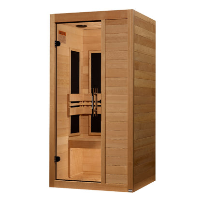 Maxxus "S-Line" 1 Person Low EMF FAR IR Sauna (MX-S106-01)