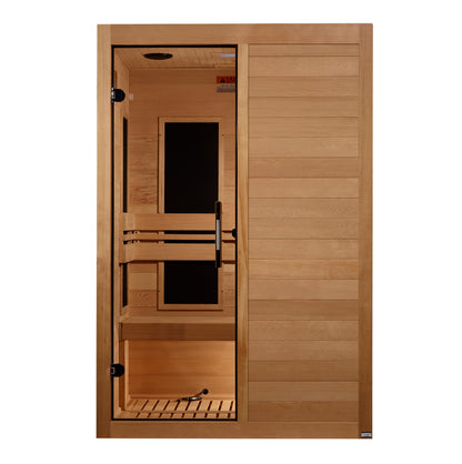 Maxxus "S-Line" 2 Person Low EMF FAR IR Sauna (MX-S206-01)