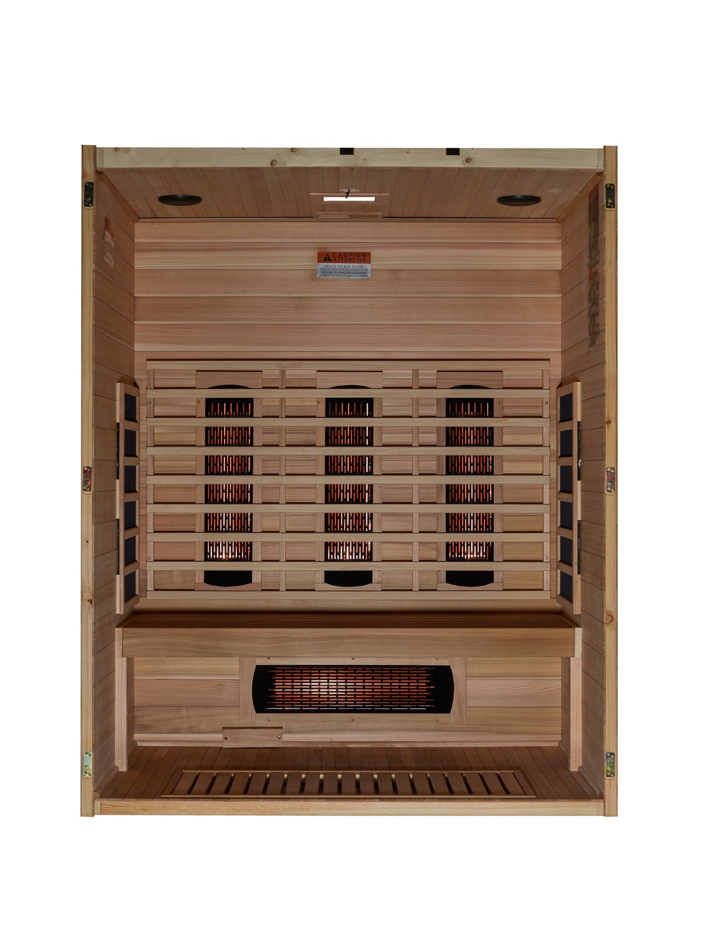 Maxxus "S-Line" 3 Person Full Spectrum IR Sauna (MX-S306-01-FS-PC)
