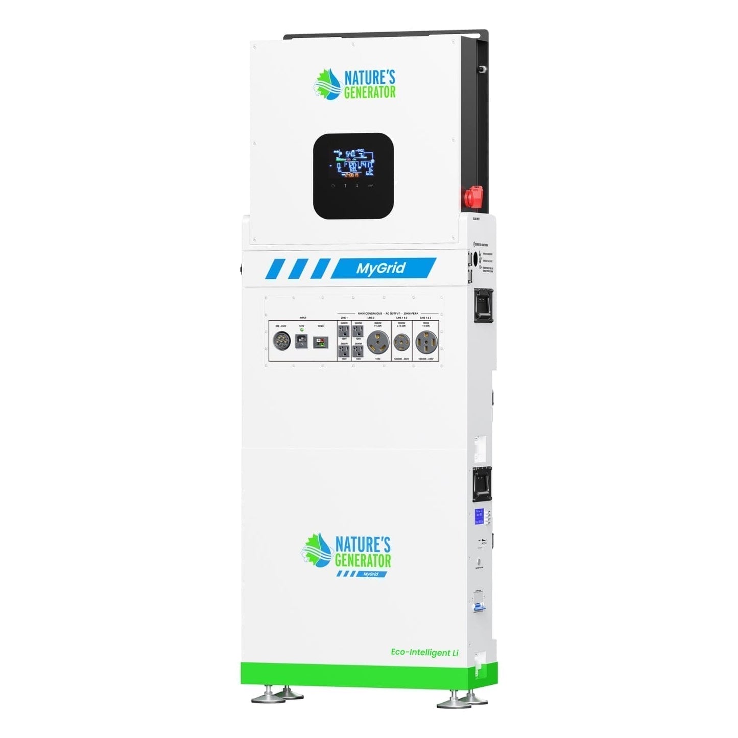 Nature's Generator MyGrid 10K Solar and Wind Generator for Home
