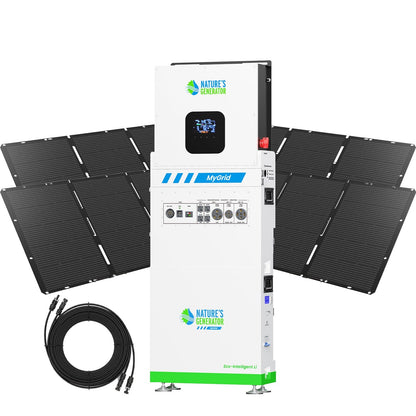 Nature's Generator MyGrid 10K Solar Generator for Home