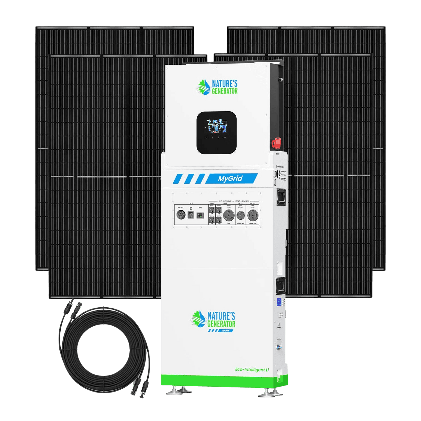 Nature's Generator MyGrid 10K Solar Generator for Home