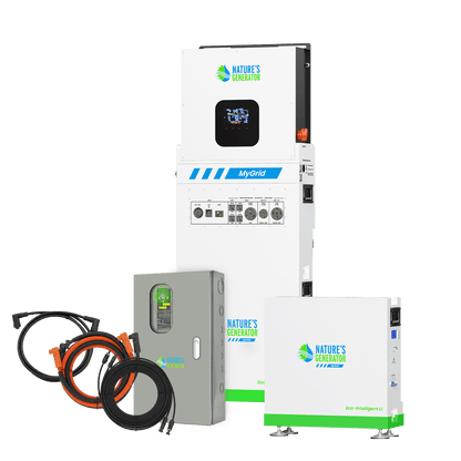 Nature's Generator MyGrid 10K with Transfer Switch for House Battery Backup