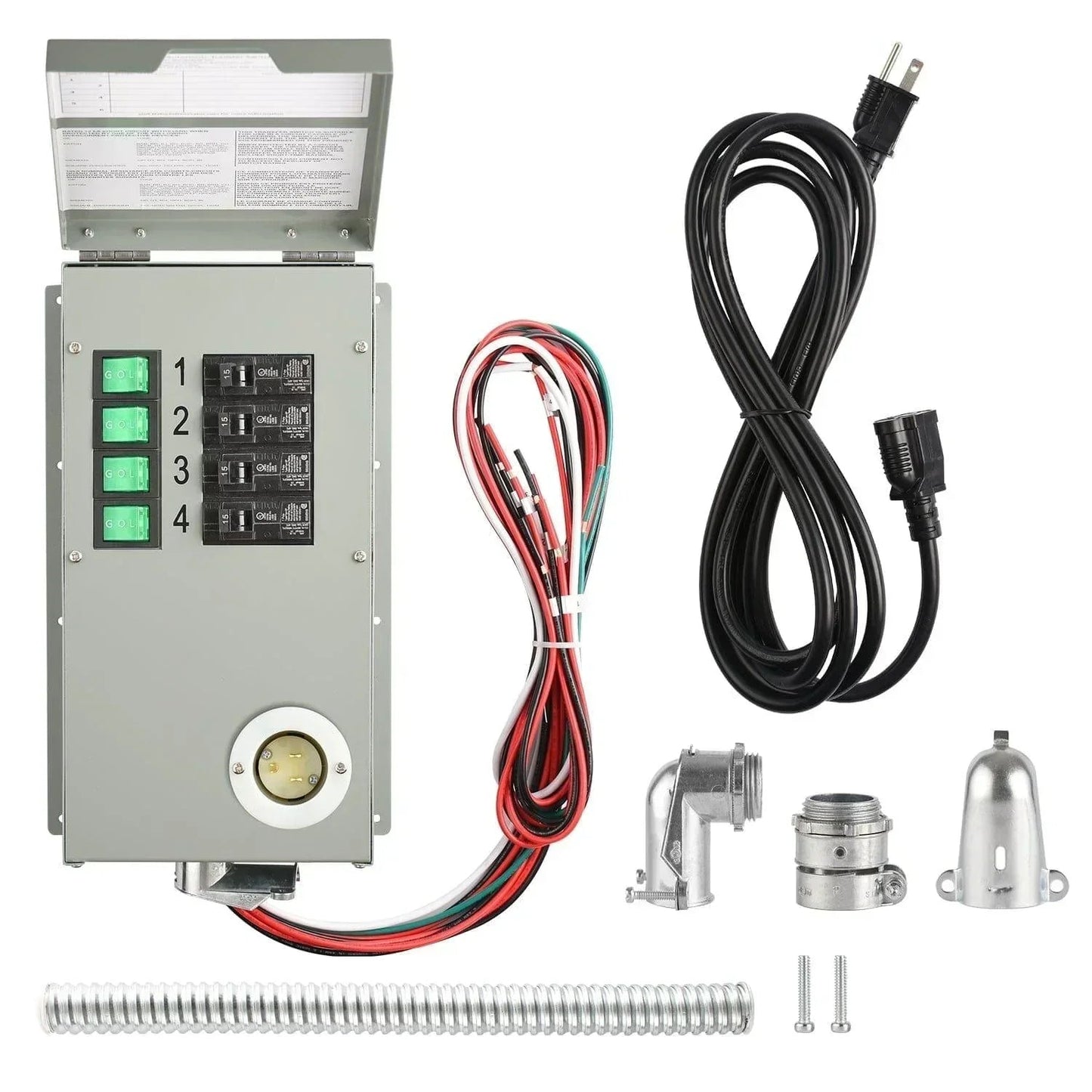 Nature's Generator 1800W Platinum PE System Solar Power Transfer Kit