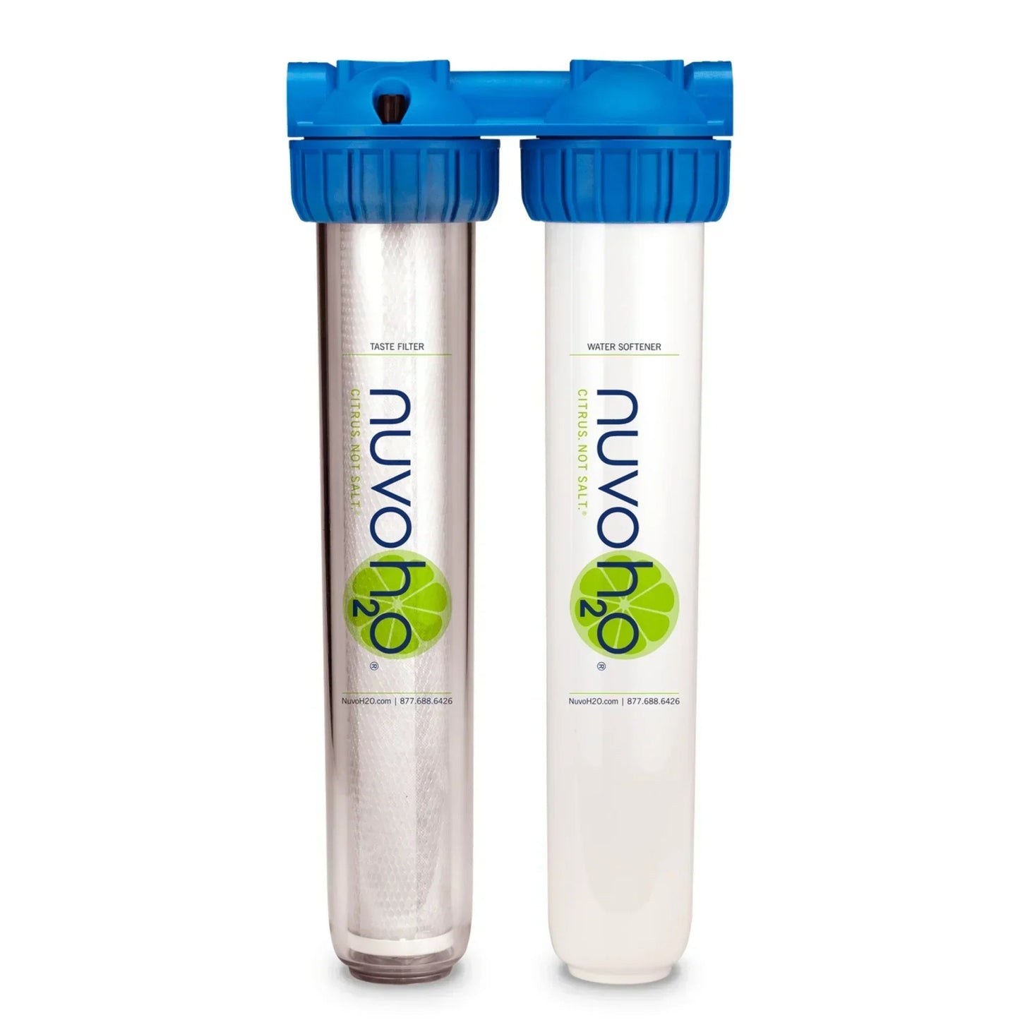 NuvoH2O Home Duo Water Softener + Taste Filter System