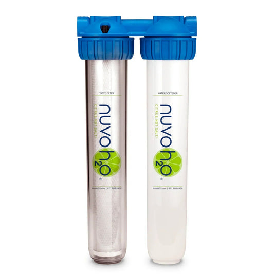 NuvoH2O Home Duo Water Softener + Taste Filter System