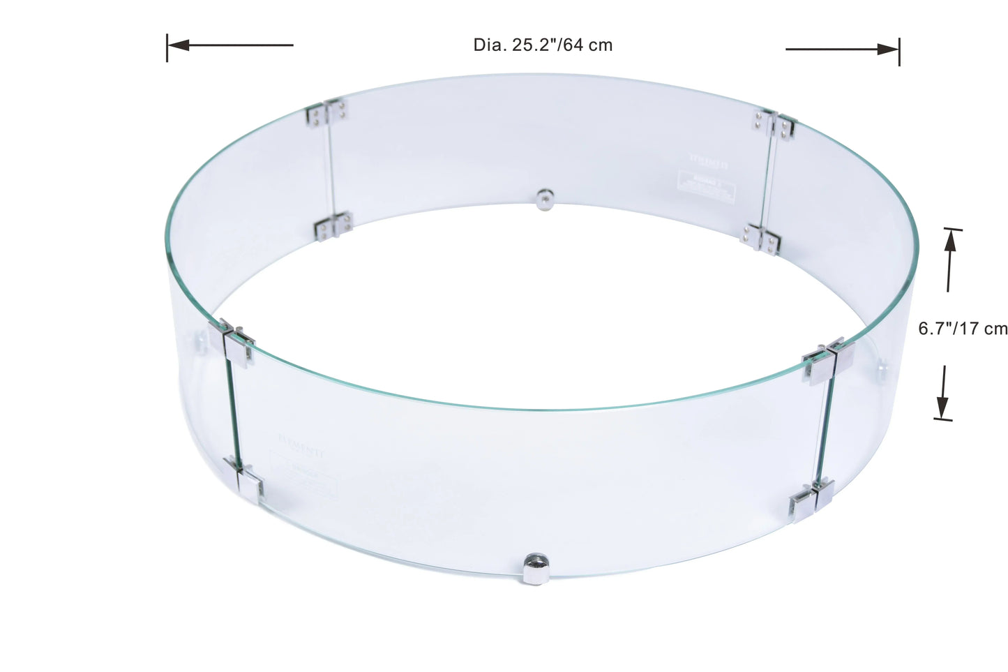 Elementi Wind Screen for Pacaya, Nimes and Colosseo Fire Tables