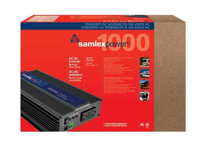 Samlex PST 1000 Watt 12V Pure Sine Wave Inverter PST-1000F-12