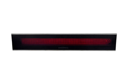 Bromic Heaters Platinum Marine Smart-Heat 2300 Watt Radiant Infrared Outdoor Electric Heater | Black | 208V