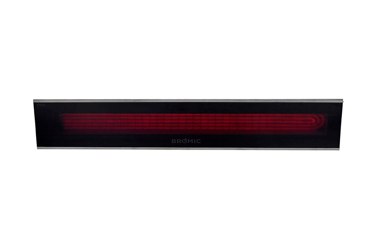 Bromic Heaters Platinum Smart-Heat 3400 Watt Radiant Infrared Outdoor Electric Heater | Black | 208V