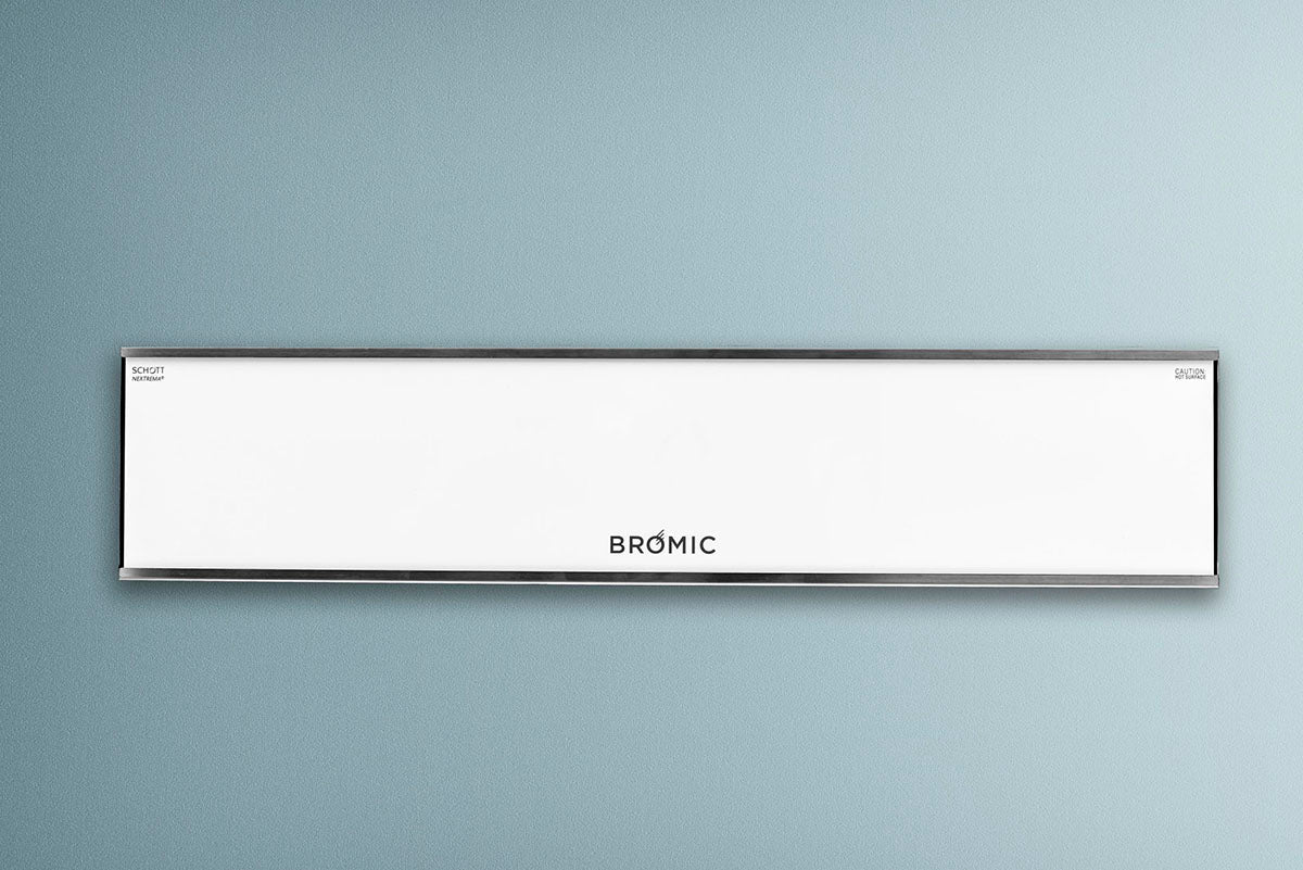 Bromic Heaters Platinum Marine Smart-Heat 2300 Watt Radiant Infrared Outdoor Electric Heater | White | 208V