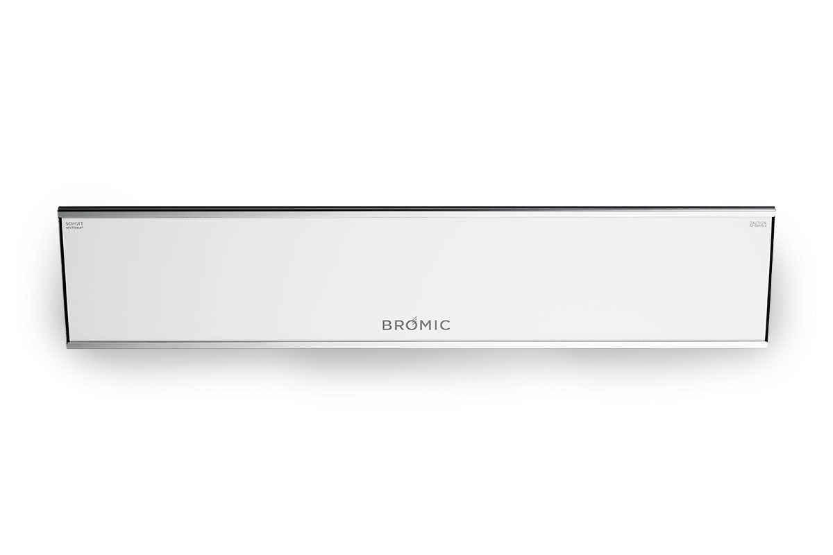 Bromic Heaters Platinum Smart-Heat 4500 Watt Radiant Infrared Outdoor Electric Heater | White | 240V