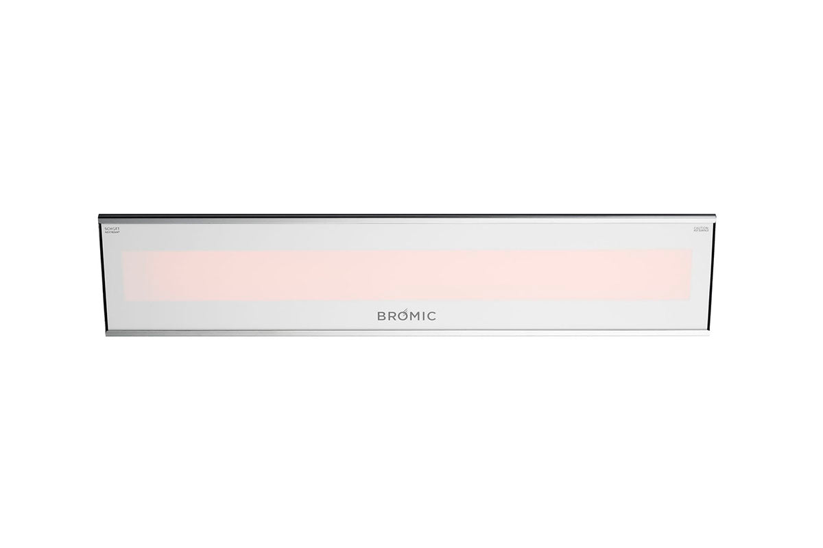 Bromic Heaters Platinum Marine Smart-Heat 3400 Watt Radiant Infrared Outdoor Electric Heater | White | 208V