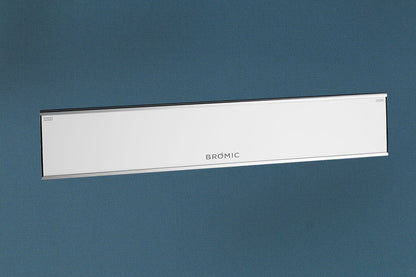 Bromic Heaters Platinum Marine Smart-Heat 4500 Watt Radiant Infrared Outdoor Electric Heater | White | 208V
