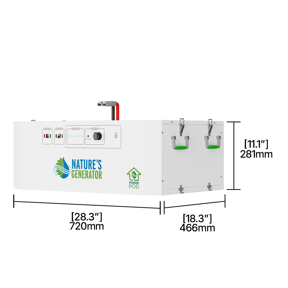 Nature's Generator Powerhouse Gen 2 Solar and Wind Generator
